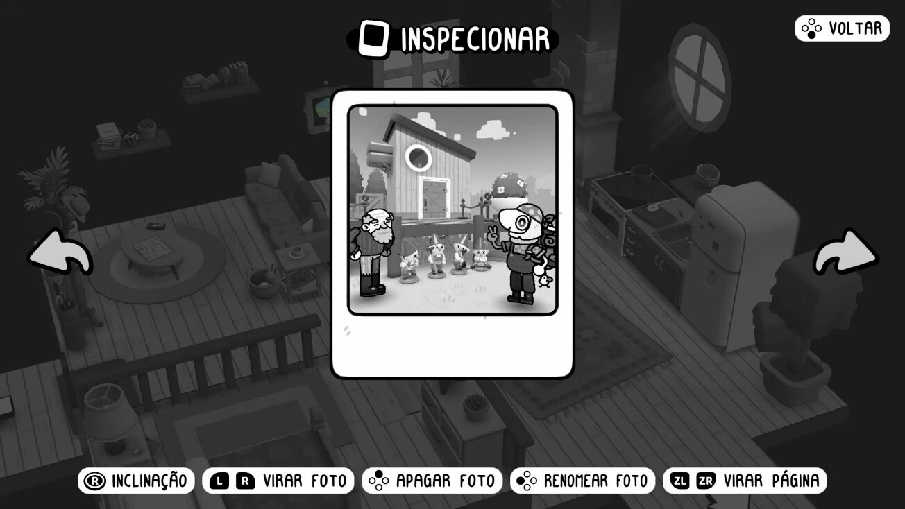 Toem 2 A resolução mais alta deixa os personagens visivelmente mais nítidos do que no primeiro jogo.
(Captura de tela: Nintendo Switch 2/Pizza Fria/Carlos Maestre)