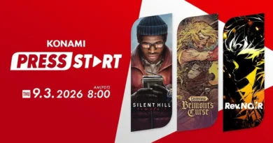 konami press start