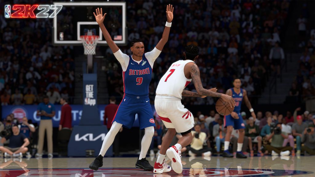 NBA2K27 Gameplay Hands Up Defense