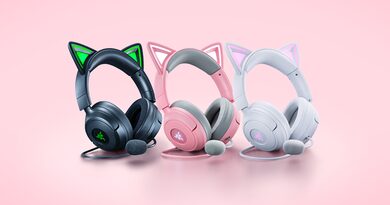Kraken Kitty V3 Razer headset Kraken Kitty V3 cabeado